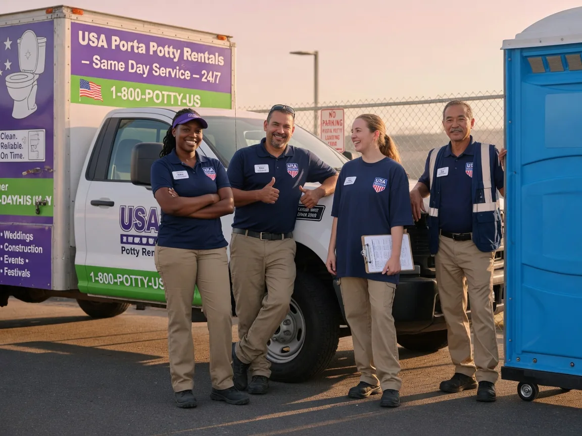 Porta Potty Rental company in Pittsville, MD